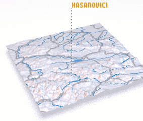 3d view of Hasanovići