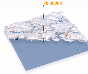 3d view of Prijevor