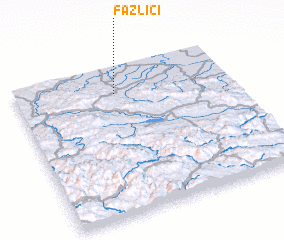 3d view of Fazlići