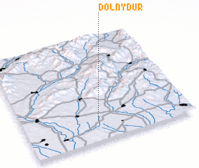 3d view of Dolný Ďur