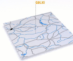 3d view of Gałki