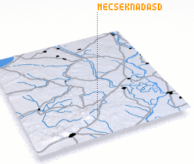 3d view of Mecseknádasd