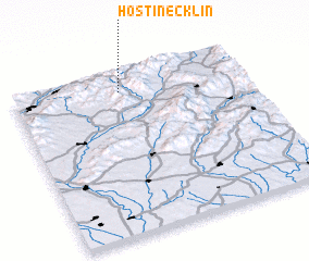 3d view of Hostínec Klin