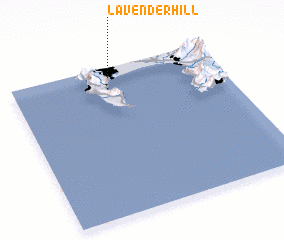 3d view of Lavender Hill