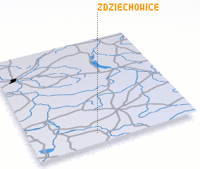 3d view of Zdziechowice