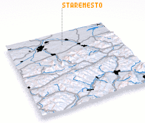 3d view of Staré Město