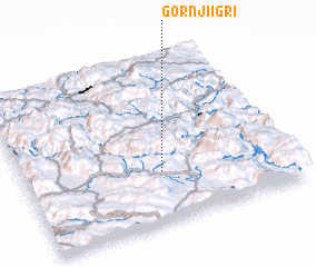 3d view of Gornji Igri