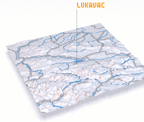 3d view of Lukavac