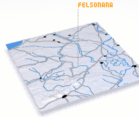 3d view of Felsőnána