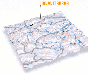 3d view of Kalovita Brda