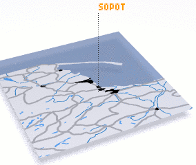 3d view of Sopot