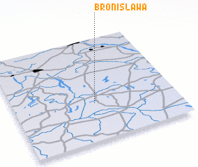 3d view of Bronisława