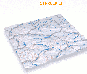 3d view of Starčevići