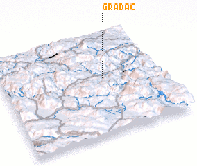 3d view of Gradac