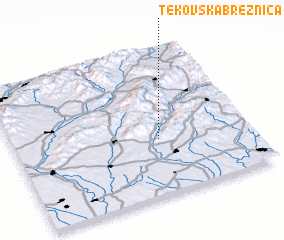 3d view of Tekovská Breznica