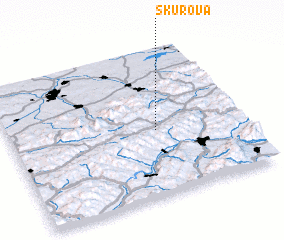 3d view of Skurová