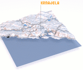 3d view of Krna Jela