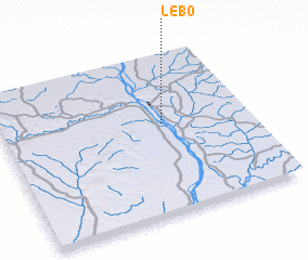 3d view of Lebo