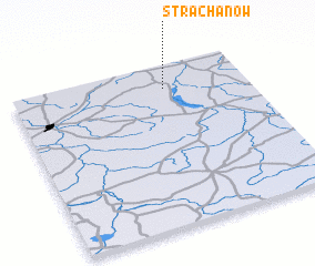 3d view of Strachanów