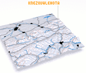 3d view of Knezova Lehota