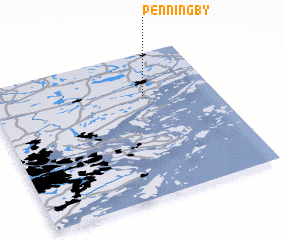 3d view of Penningby