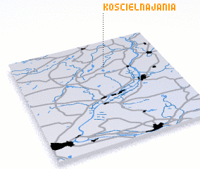 3d view of Kościelna Jania