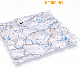 3d view of Boškovići