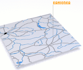 3d view of Kamionka