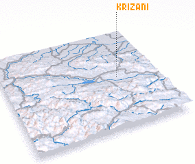 3d view of Križani