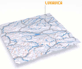 3d view of Lukavica