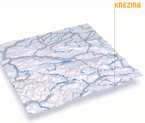 3d view of Knežina