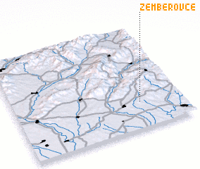 3d view of Žemberovce