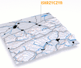 3d view of Iskrzyczyn