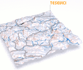 3d view of Teševići