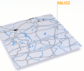 3d view of Kalisz