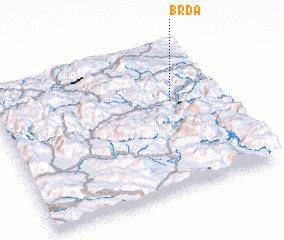 3d view of Brda