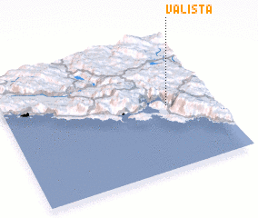 3d view of Vališta