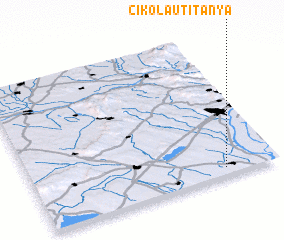 3d view of Cikola Úti Tanya