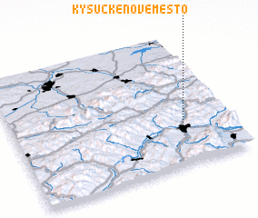 3d view of Kysucké Nové Mesto