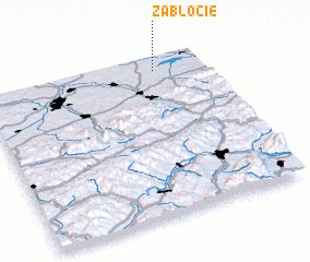 3d view of Zabłocie