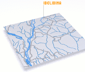 3d view of Ibeli-Bima