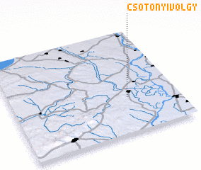 3d view of Csötönyivölgy