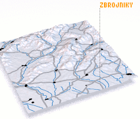 3d view of Zbrojníky