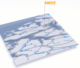 3d view of Bakke