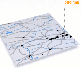 3d view of Rusinów