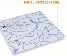 3d view of Rębielice Szlacheckie