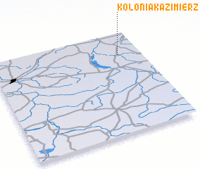 3d view of Kolonia Kazimierz