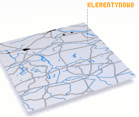 3d view of Klementynowo