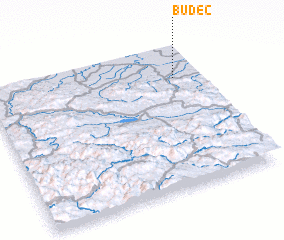 3d view of Budeč