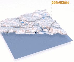 3d view of Donji Kraj